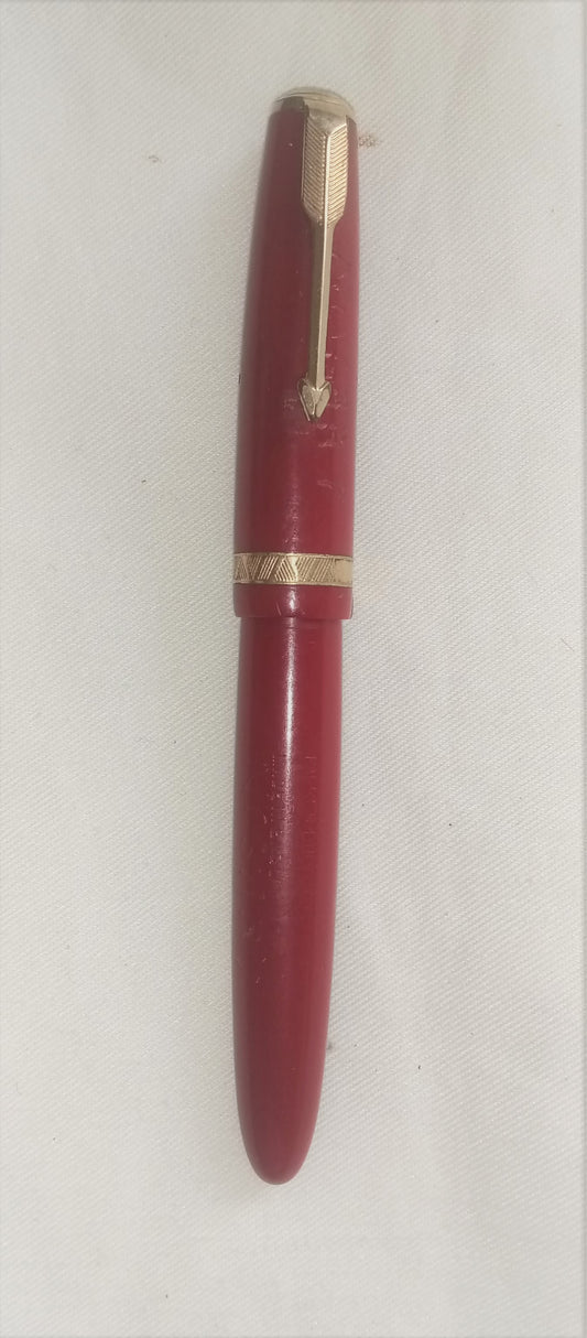 Vintage Parker Pen With 14k Gold nib