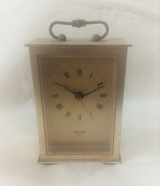 Rhythm Vintage Table Clock (Made in Japan)
