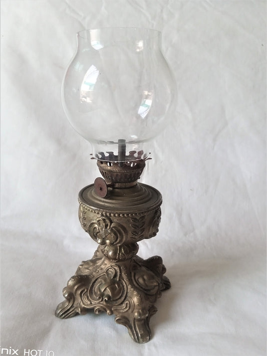 Vintage Carosene Oil Lamp